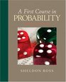 First Course in Probability A