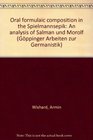 Oral formulaic composition in the Spielmannsepik An analysis of Salman und Morolf