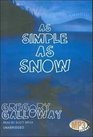 As Simple As Snow