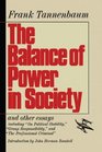 The Balance of Power in Society