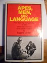 Apes men and language