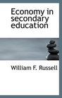 Economy in secondary education