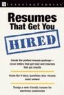 Resumes to Get You Hired