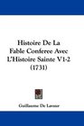Histoire De La Fable Conferee Avec L'Histoire Sainte V12