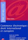 Commerce lectronique  Droit international et europen