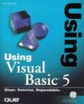 Using Microsoft Visual Basic 5