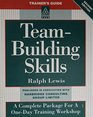 Teambuilding Skills