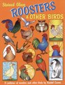 Stained Glass Roosters & Other Birds