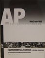 AP Instructors Manual t/a Environmental Science A Global Concern