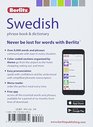 Berlitz Phrase Book  Dictionary Swedish