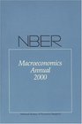 NBER Macroeconomics Annual 2000