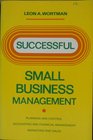 Successful Small Business Management