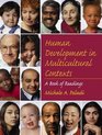 Human Development in Multicultural Contexts  A Book of Readings