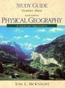 Study Guide Physical Geography  A Landscape Appreciation