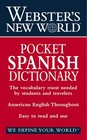 Diccionario español/inglés - inglés/español: Webster's New World Pocket Spanish