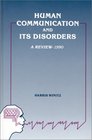 Human Communication and Its Disorders Volume 3