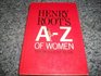 Henry Root's AZ of Women 'the Definitive Guide'