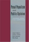 Penal Populism and Public Opinion Lessons from Five Countries