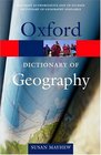 A Dictionary Of Geography