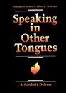 Speaking in Other Tongues