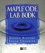 The Maple ODE Lab Book