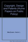 Copyright Competition and Industrial Design Hume Papers on Public Policy 32