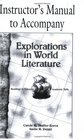 Explorations in World Literature Readings to Enhance Academic Skills