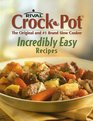 Rival CrockPot Incredibly Easy Recipes
