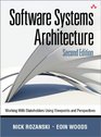 Software Systems Architecture Working With Stakeholders Using Viewpoints and Perspectives