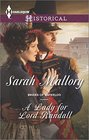 A Lady for Lord Randall (Brides of Waterloo, Bk 1) (Harlequin Historical, No 1233)