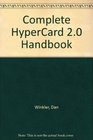 COMPLETE HYPERCARD 20 HANDBOO