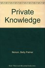 Private Knowledge