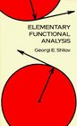 Elementary Functional Analysis