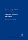 Theories Of Social Exclusion/teorias De Exclusao Social Teorias De Exclusao Social