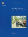 Farm Debt in the Cis A MultiCountry Study of the Major Causes and Proposed Solutions