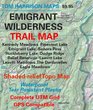 Emigrant Wilderness Trail Map ShadedRelief Topo Map