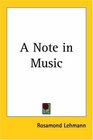 A Note In Music