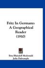 Fritz In Germany A Geographical Reader