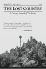 The Lost Country Spring 2013 A Literary Journal of The Exiles