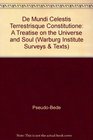 PsuedoBede De Mundi Celestis Terrestrisque Constitutione A Treatise on the Universe and the Soul