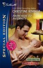 From Here to Paternity (Bravo Family Ties, Bk 19) (Silhouette Special Edition, No 1825) (Larger Print)