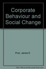 Corporate behavior and social change