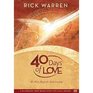 40 Days of Love We Were Made for Relationships