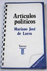 Articulos politicos Antologia