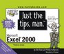 Just the Tips Man for Microsoft Excel 2000