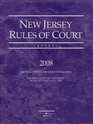 2008 New Jersey Rules of Court Federal