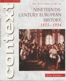 An Introduction to Nineteenthcentury European History 18151914