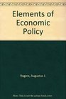Elements of economic policy