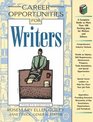 Career Opportunities for Writers