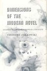 Dimensions of the Modern Novel German Texts and European Contexts